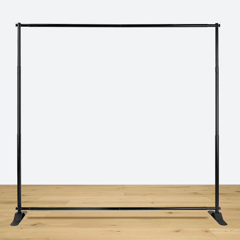 Aperturee - Plus Size Adjustable Step and Repeat Backdrop Banner Stand