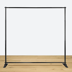 Aperturee - Plus Size Adjustable Step and Repeat Backdrop Banner Stand