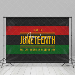 Aperturee - African American June 19 1865 Juneteenth Backdrop