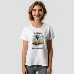 Aperturee - Air Balloon Custom Family Adventure Trip T-Shirt