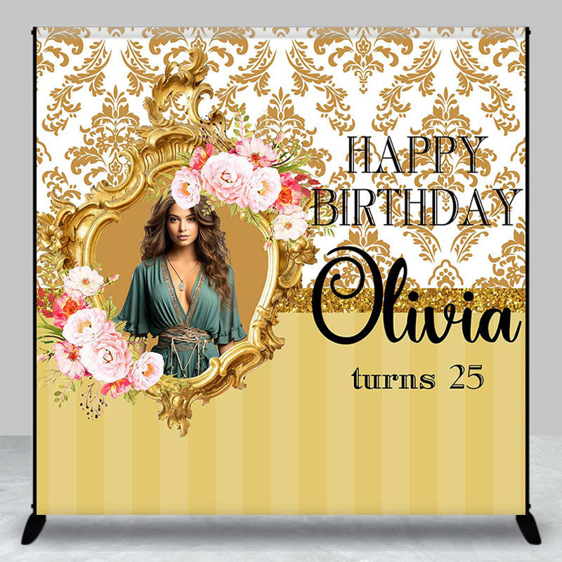 Aperturee - Antique Victorian Custom Photo Birthday Backdrop