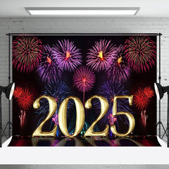 Aperturee - Aperturee 2025 Happy New Year Celebration Spectacle Holiday Backdrop