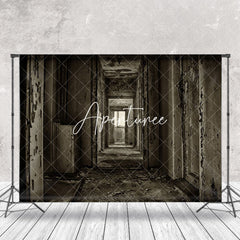 Aperturee - Aperturee Abandoned Decaying Hallway Architecture Backdrop