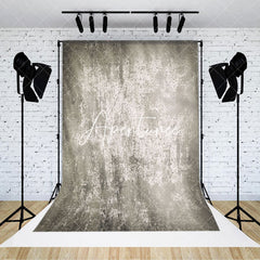 Aperturee - Aperturee Abstract Gray White Textured Wall Photo Backdrop