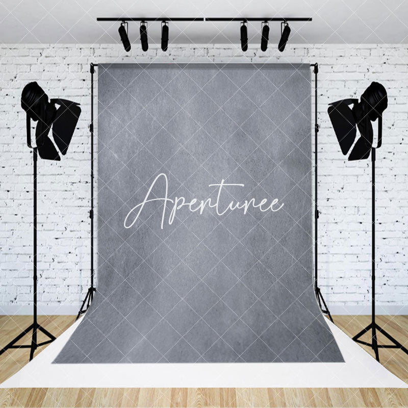 Aperturee - Aperturee Abstract Grey White Pattern Photography Backdrop