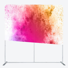 Aperturee - Aperturee Art Rainbow Color Rendering Backdrop Cover For Party