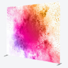 Aperturee - Aperturee Art Rainbow Color Rendering Backdrop Cover For Party