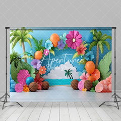 Aperturee - Aperturee Beach Hawaii Tropical Summer Photography Backdrop