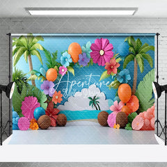 Aperturee - Aperturee Beach Hawaii Tropical Summer Photography Backdrop