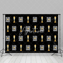 Aperturee - Aperturee Black Gold Repeated Golden Globe Awards Backdrop