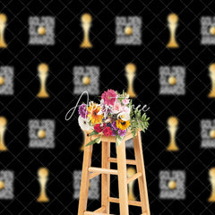 Aperturee - Aperturee Black Gold Repeated Golden Globe Awards Backdrop