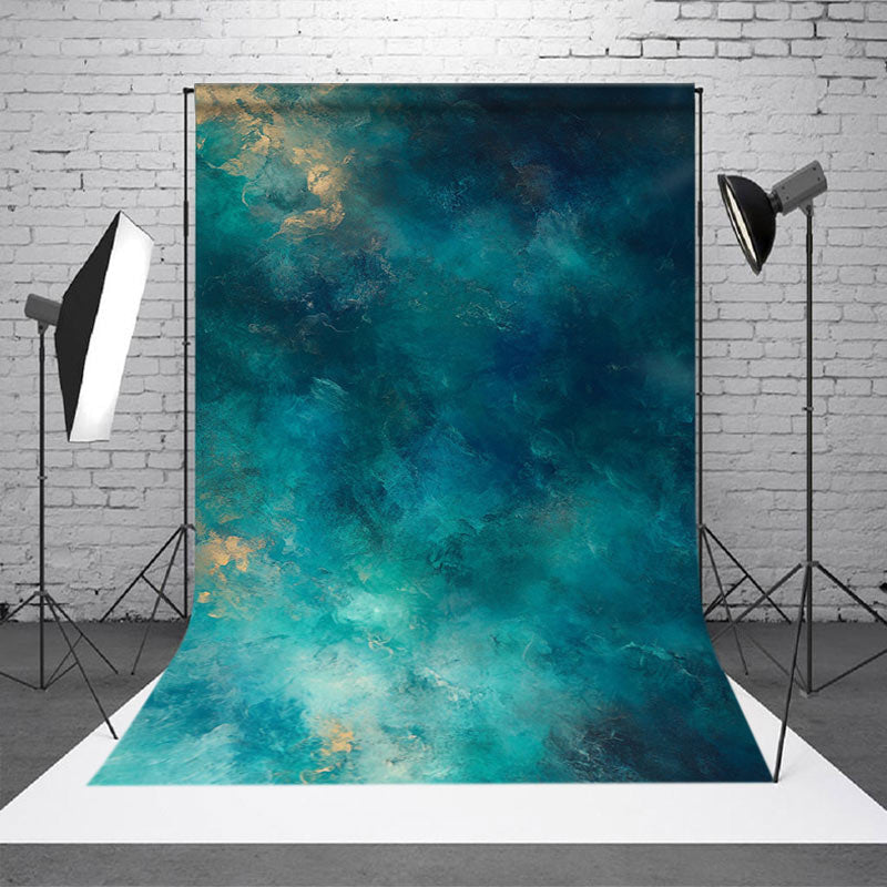 Aperturee - Aperturee Blue Gradient Abstract Flowing Universe Backdrop