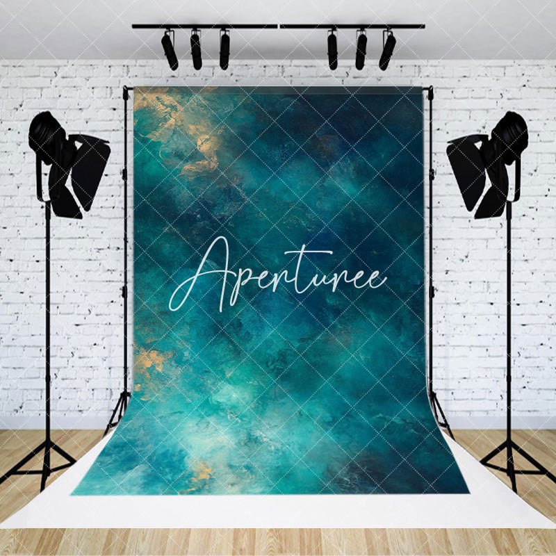 Aperturee - Aperturee Blue Gradient Abstract Flowing Universe Backdrop