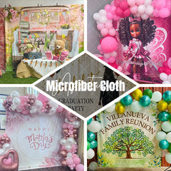 Aperturee - Aperturee Boho Floral Balloon Bearly Wait Baby Shower Backdrop