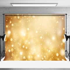 Aperturee - Aperturee Bokeh Golden Glitter Christmas Celebration Backdrop