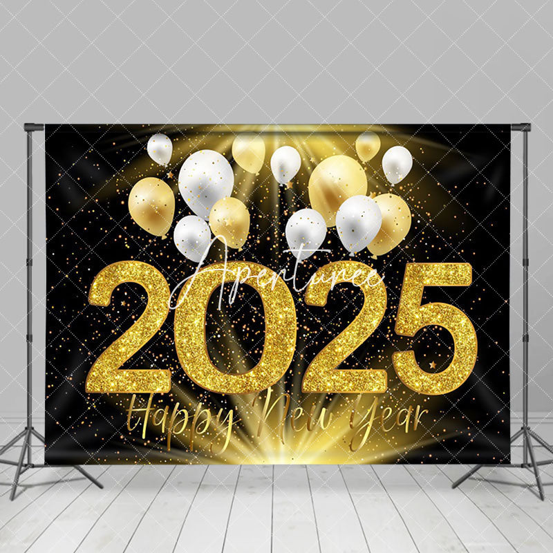 Aperturee - Aperturee Brick Wall Fireplace 2025 New Year Christmas Backdrop