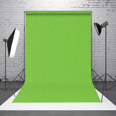 Aperturee - Aperturee Bright Green Cement Paint Wall Fine Art Backdrop