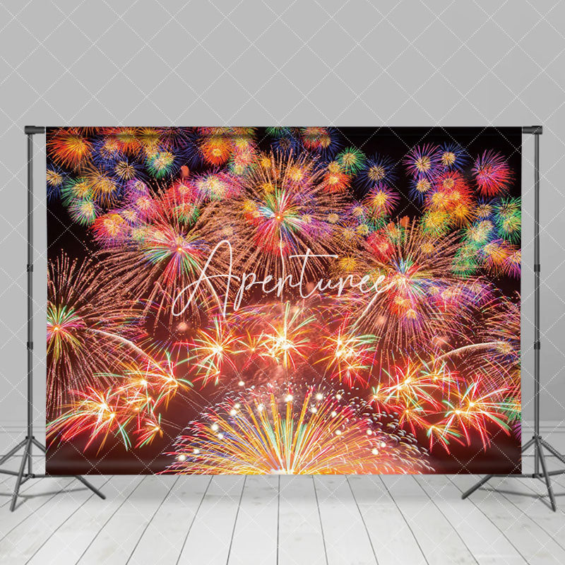 Aperturee - Aperturee Celebratory Display Vibrant Color Night Sky Backdrop