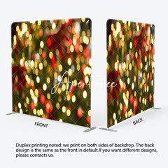 Aperturee - Aperturee Christmas Light Bokeh Square Arch Fabric Backdrop