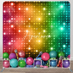 Aperturee - Aperturee Color Karaoke Lighting Muscial Pillow Case Backdrop