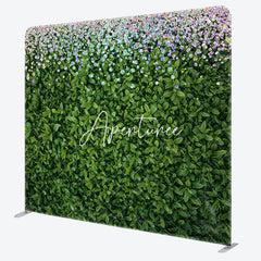 Aperturee - Aperturee Colorful Diamond Greenery Spring Pillow Case Backdrop