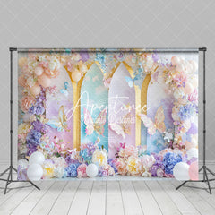 Aperturee - Aperturee Colorful Fairy Butterfly Fine Art Photo Backdrop