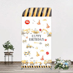 Aperturee - Aperturee Construction Maintenance Birthday Arch Backdrop