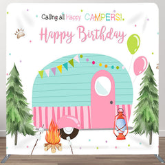 Aperturee - Aperturee Cute House Balloons Fabric Backdrop Cover for Birthday