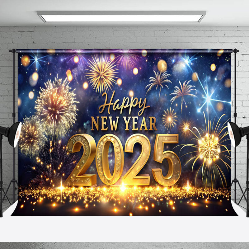 Aperturee - Aperturee Dazzling Charming New Year Celebration Backdrop