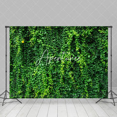 Aperturee - Aperturee Dense Green Wall Climbing Vines Spring Photo Backdrop