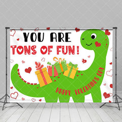 Aperturee - Aperturee Dinosaur You Are Tons Of Fun Valentines Day Backdrop