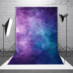 Aperturee - Aperturee Dreamy Transition Deep Purple Light Blue Backdrop