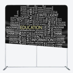 Aperturee - Aperturee Education Information Text Backdrop Cover For Decor