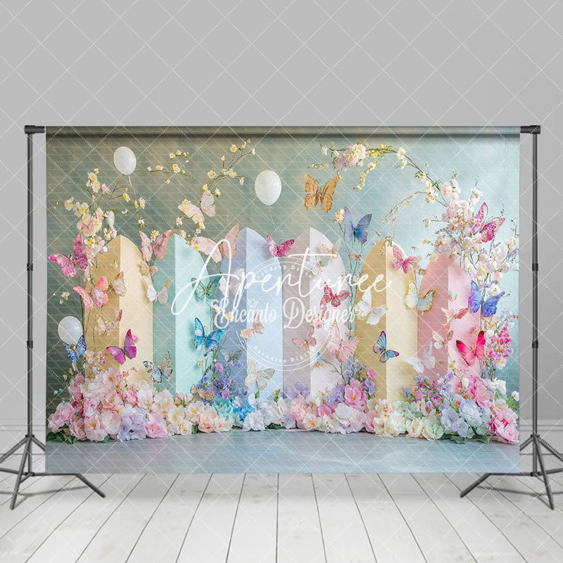 Aperturee - Aperturee Elegant Colorful Floral Fine Art Photography Backdrop