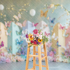 Aperturee - Aperturee Elegant Colorful Floral Fine Art Photography Backdrop