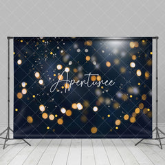 Aperturee - Aperturee Elegant Snowflake Sweet Bokeh Christmas Backdrop