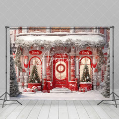 Aperturee - Aperturee Festive Holiday Season Winter Wonderland Backdrop