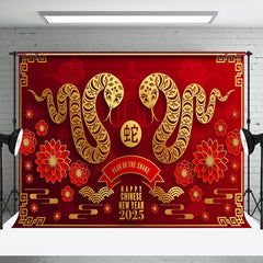 Aperturee - Aperturee Festive Lunar Year Of The Snake Holiday Backdrop