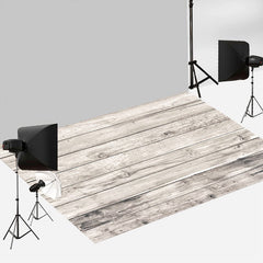 Aperturee - Aperturee Floral Spring Wooden Room Set Backdrops for Photo