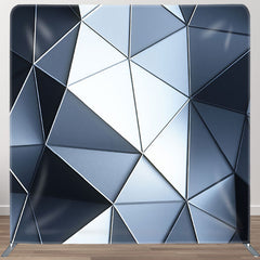 Aperturee - Aperturee Futuristic Style Prism Fabric Backdrop For Decor