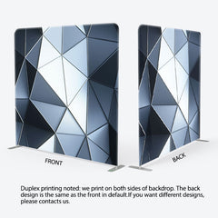 Aperturee - Aperturee Futuristic Style Prism Fabric Backdrop For Decor