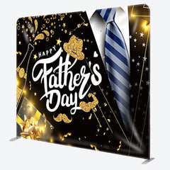 Aperturee - Aperturee Glitter Gift Fabric Backdrop Cover for Fathers Day