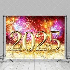 Aperturee - Aperturee Glorious 2025 Shiny Display Celebrating New Year Backdrop