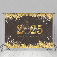 Aperturee - Aperturee Gold Blurry Ambiance Countdown To New Year Backdrop