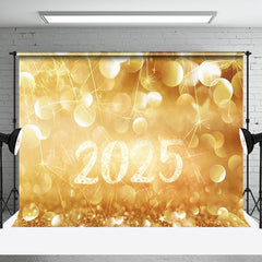 Aperturee - Aperturee Golden Sparkle 2025 Celebration New Year Backdrop