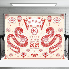 Aperturee - Aperturee Good Luck Lunar Year Of The Snake Holiday Backdrop