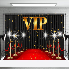 Aperturee - Aperturee Gorgeous Red Carpet Ribbon Vip Theme Backdrop