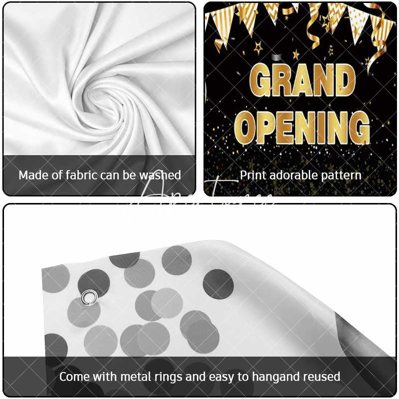 Aperturee - Aperturee Grand Opening Ribbons Celebration Garage Door Banner