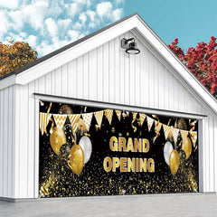 Aperturee - Aperturee Grand Opening Ribbons Celebration Garage Door Banner