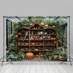 Aperturee - Aperturee Greenhouse Plant Wooden Bookshelf Spring Backdrop